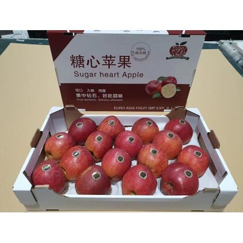欧洲糖心红富士苹果 1箱约1大个 甜脆多汁
